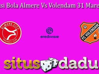 Prediksi Bola Almere Vs Volendam 31 Maret 2024