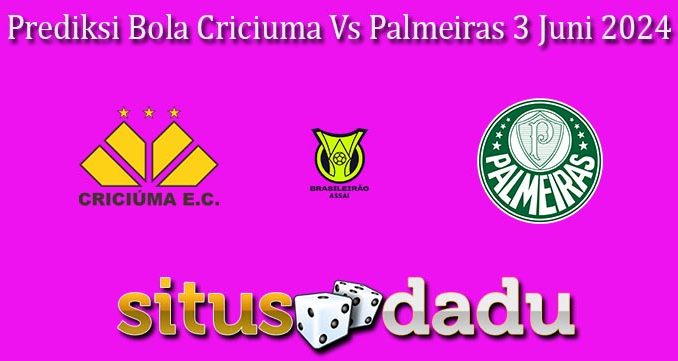 Prediksi Bola Criciuma Vs Palmeiras 3 Juni 2024