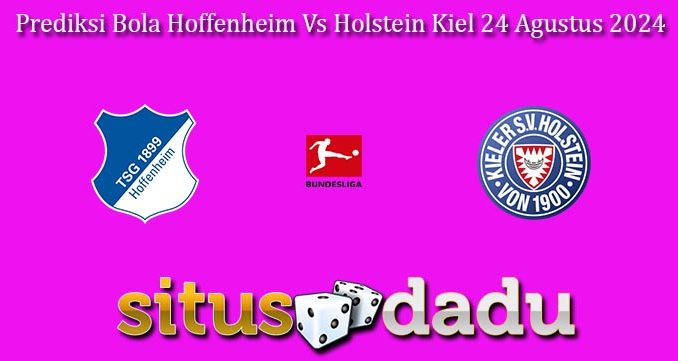 Prediksi Bola Hoffenheim Vs Holstein Kiel 24 Agustus 2024